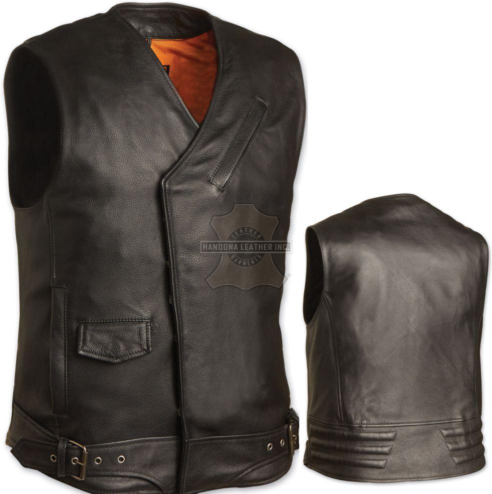 Women Leather Vest