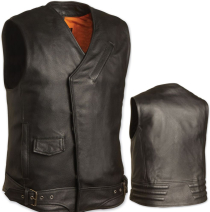 Women Leather Vest